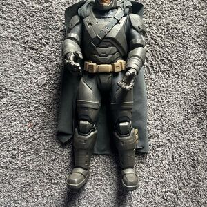 Armored Batman Superhero Action Figure - Black with Tan Belt